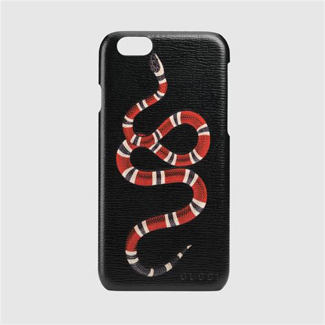 black gucci snake phone case